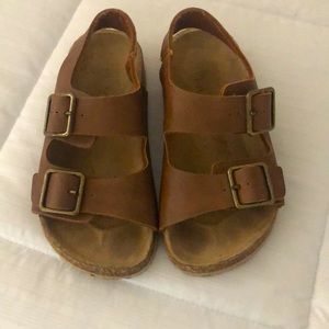 Carter’s Boys brown leather sandals